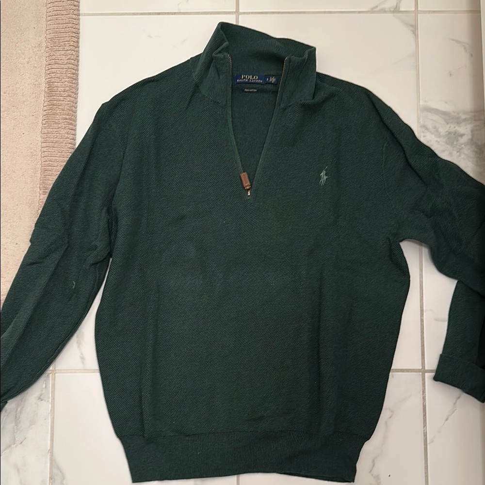 Polo by Ralph Lauren Men's Green Sweater